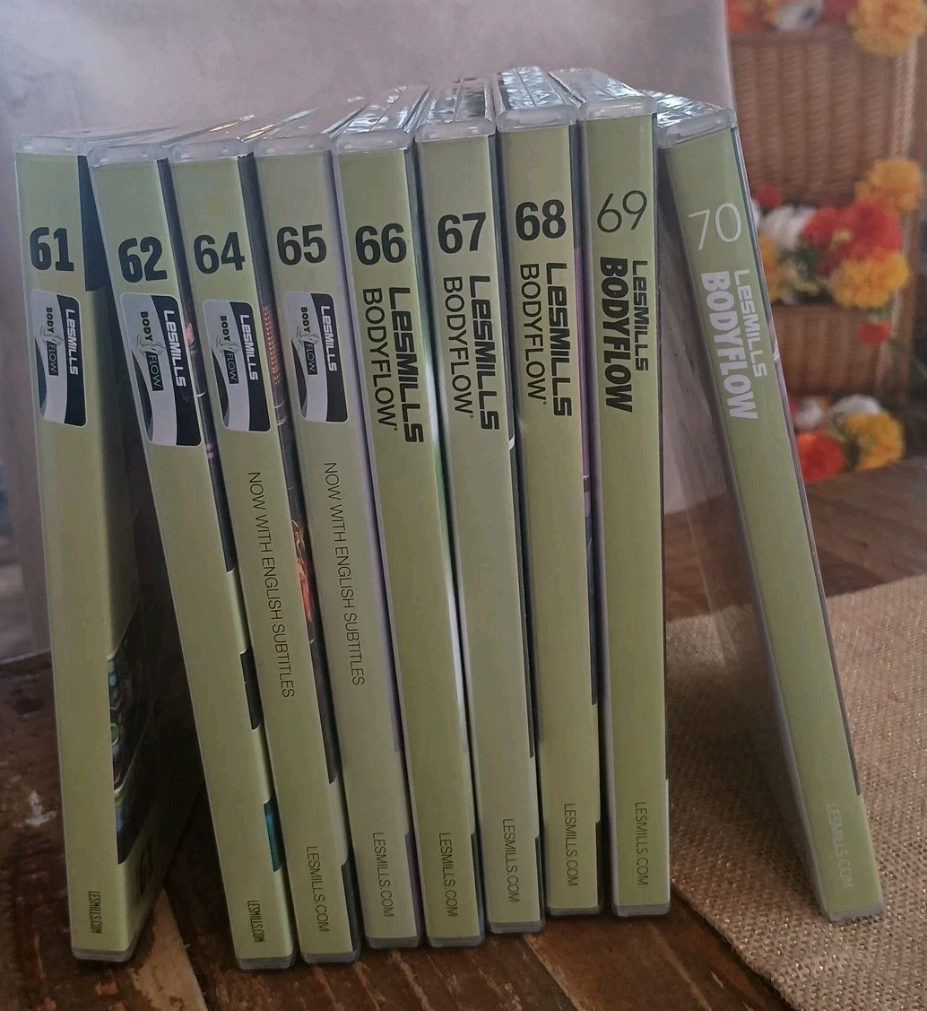 バラ売り可】LESMILLS ボディバランス CD DVD セット販売 バラ売り可