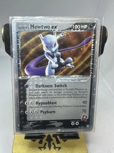 Rocket's Mewtwo ex EX Team Rocket Returns 99/109 Holo Holo Rare Pokemon TCG HP - Picture 1 of 6