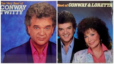 Conway Twitty & Loretta Lynn The Best Of LP Sealed Record Bundle Greatest Hits - Image 1 of 4