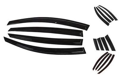  Window Visor Sun Rain Smoke Guard Vent Shade 4pcs Replacement for Kia Optima  - Image 1 of 4