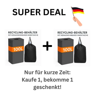 [1+1 Gratis] Pfandflaschen Sammelbehälterì, Behälter, Pfandflaschen Aufbewahrung - Bild 1 von 5