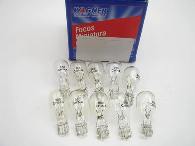 (10) Wagner 906 Miniature Light Bulb - Wedge T-5 - Image 1 of 3