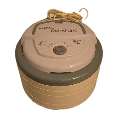 NESCO Food Jerky Deshidratador 5 Bandejas + 3 Forros Cocina Profesional FD-75PR Foto 1 de 4
