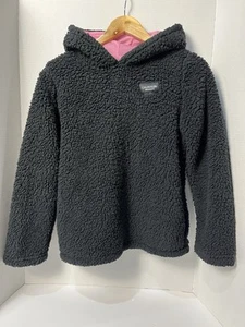 Calvin Klein Performance black hoodie fleece soft pockets kids size L (12-14) - Picture 1 of 17