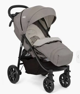 Baby stroller Joie Litetrax 4 DLX Travel System Stroller Gray Flannel - Picture 1 of 6