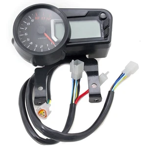 Speedo Assembly mph Speedometer Gauge Analogue & Digital Waterproof Black SPA187 - Picture 1 of 3