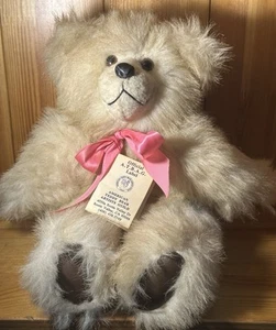 De Colección American Teddy Bear Artists Guild Firmado 1988 Deborah Norris - Patas de Cuero - Imagen 1 de 12