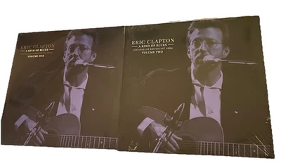 Eric Clapton - A Kind Of Blues Volume 1 & 2 Los Angeles 1994 Vinyl Records New - Image 1 of 4
