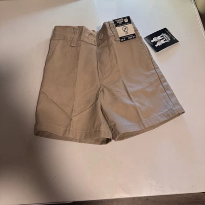 Pantalones cortos de uniforme escolar French Toast Tots talla 2T 20,5 pulgadas cintura 3,5 pulgadas de largo Foto 1 de 3