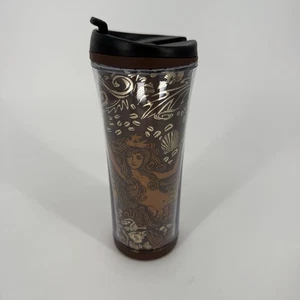 Starbucks Anniversary Blend Siren Mermaid Brown Travel Tumbler 2007/2008 - Bild 1 von 6
