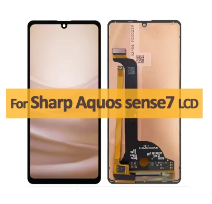 OLED For Sharp Aquos Sense7 LCD Display Screen Touch Full Digitizer Assembly - Image 1 of 1