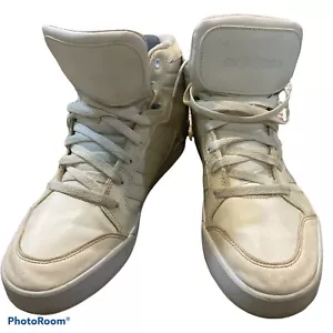 Adidas Damen Neo Raleigh High Top Basketballschuhe Beige F98975 Schnürschuhe 11 M - Bild 1 von 6