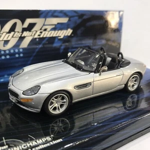 modellino The Minichamps Bond Collection Bmw Z8 Silver 1:43 Auto Die-cast Speed - Foto 1 di 8