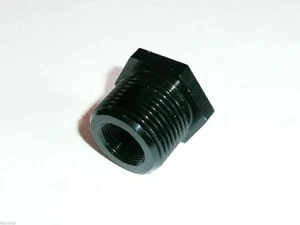 5/8-24 to 3/4NPT Adapter Threaded Oil Filter Adapter Aluminum Automotive - Picture 1 of 3