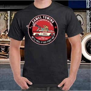 CAMISETA REMOLQUE CAMEL CAMISETA ROPA 100% ALGODÓN HOT RAT ROD VINTAGE - Imagen 1 de 8