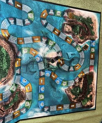 2005 Life Pirates Of The Caribbean Replacement Pieces - Game Board - Image 1 of 4