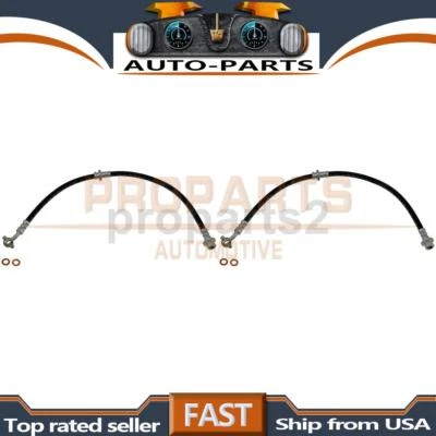 2x Kit de manguera de freno hidráulico delantera para Nissan Quest 1999 2000 2001 2002 3,3 L Foto 1 de 4