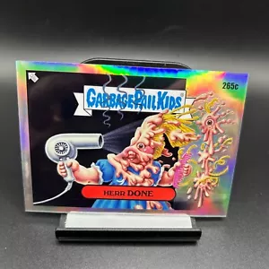 2024 Topps Chrome Garbage Pail Kids 7 #265c Herr Done C Name Variation - Picture 1 of 2