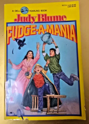 Judy Blume Fudge-A-Mania 1991 Dell Yearling Ed Young Reader Paperback Vintage B1 Foto 1 de 2