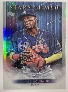 RONALD ACUNA JR #SMLB-2 Stars Of The MLB | 2022 Topps Series 1 Insert | Braves - Picture 1 of 2