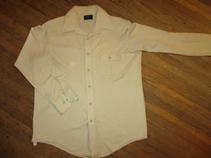 CAMISA ULTRESSA DE POLIÉSTER JC PENNEY DE COLECCIÓN Botón Delantero Manga Larga 16.5-33 - Imagen 1 de 5