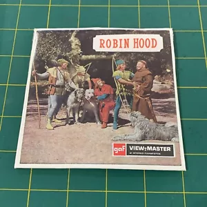 1956 Robin Hood VIEWMASTER 3 Reels & Booklet View Master B-378 D Sealed 2F - Picture 1 of 2