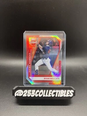 2021 Elite Extra Edition Prime Numbers Die-Cut #70 RYAN HOLGATE Cardinals /93 SP - Image 1 of 2