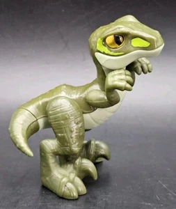 2017 Imaginext Jurassic World Park Baby Raptor DELTA 2.5" Dinosaur LOOSE  - Picture 1 of 7