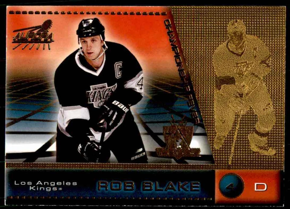1998-99 Pacific Aurora Championship Fever Rob Blake Los Angeles Kings #23 - Image 1 of 2
