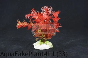 Plantas artificiales realistas de 4" para acuario/tanque de peces (ENVÍO DESDE EE. UU.) - Imagen 1 de 1