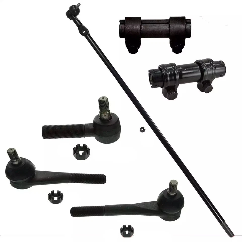 6 Pc Kit Center Link Tie Rod End Sleeves Chevrolet K10 Blazer K20 All 4WD 76-80 - Image 1 of 1