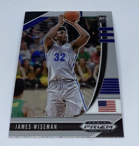 2020-21 Panini Prizm Draft Picks JAMES WISEMAN RC Rookie Base #42 Warriors - Picture 1 of 2