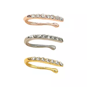 3PCS Nose Piercing Rings Nose Piercing Stud False Nose Circle - Picture 1 of 12