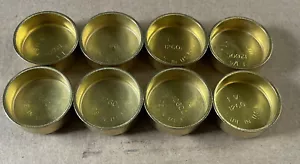 Brass 1-1/4 Deep Cup Expansion Freeze Plugs (8) Melling, Pioneer, US tool - Picture 1 of 3