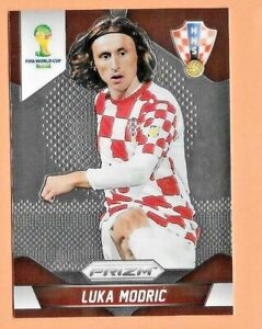 2014 Panini Prizm World Cup #118 Luka Modric Croatia 1st Prizm Card     3811