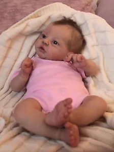 Realistic Newborn Reborn Baby Dolls 18in Lifelike Preemie Baby Doll Soft Body - Picture 1 of 4