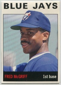 1989 SCD Baseball Card Price Guide '64 Topps #9 Fred McGriff Toronto Blue Jays - Picture 1 of 2