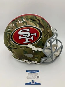JOE MONTANA signed/autographed SF 49ERS AUTHENTIC Speed CAMO Helmet - BECKETT - Picture 1 of 6