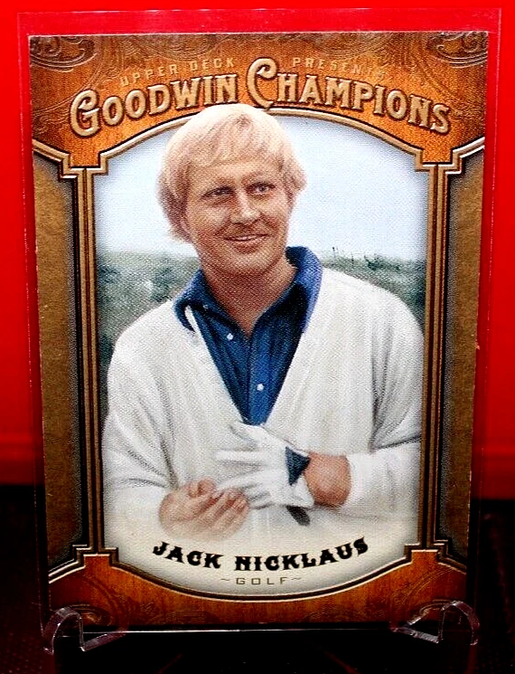 Jack Nicklaus 2014 Upper Deck *Goodwin Champions* Collection PGA Card No. 64 - Image 1 of 2