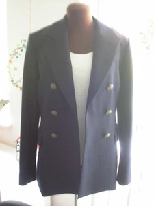 RICH & ROYAL WOLLBLAZER BLAU DOPPELREIHIG GR 36 wNEU 229,- EURO SO SCHÖN - Bild 1 von 9