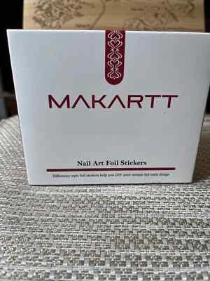 Makartt Arte en Uñas Lámina Pegamento Gel con Flor Floral Cielo Lámina Pegatinas Set Foto 1 de 2