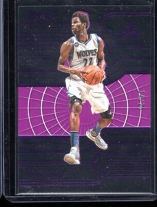 2015 Panini Clear Vision #10 Andrew Wiggins Purple 14/25 Mint , Free Shipping 