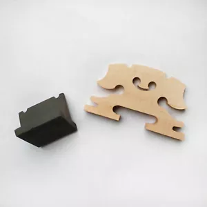 Violín Morin khuur Puente de Madera Cabeza de Caballo Superior + Puente Inferior Matouqin - Imagen 1 de 1
