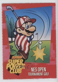1992-95 Nintendo Super Power Club NES Open Tournament Golf #86 05v0