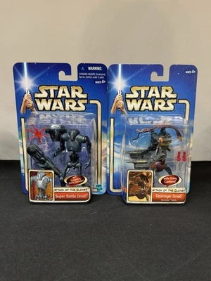 Droide Destructor Star Wars AoTC y Super Droide de Batalla con Daño de Batalla Explosivo Foto 1 de 4