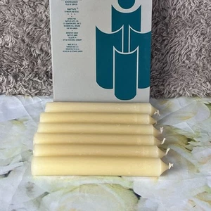 PartyLite SPICED VANILLA Utility 6" Spitzkerzen A0211 für Springlastlampe Rarität - Bild 1 von 8
