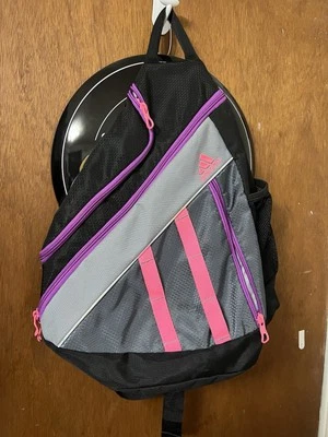 Adidas Load Spring Sling Bag Black & Pink Backpack (Rare) - Image 1 of 2
