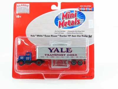 HO Scale CMW Mini Metals 31136 Yale Tractor w/ 32' Aero Van Trailer Set - Image 1 of 4
