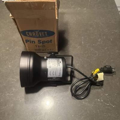 Chauvet Pin Spot YA-15 Spotlight Stage Lighting Tested Working - Image 1 of 4