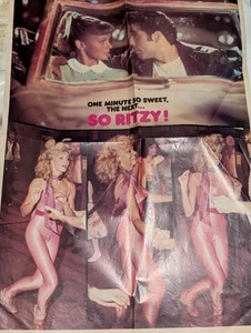 Grease Double sided Poster - TV Week Olivia Newton John - John Travolta - Picture 1 of 2